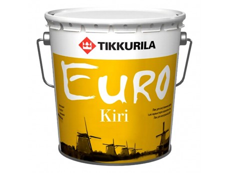 Паркетный лак Tikkurila Euro Kiri 9 л