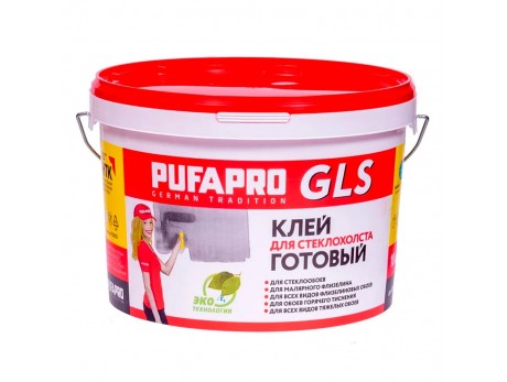 ПУФАС Клей готовый для стеклообоев Pufas Glutolin GLS 10 кг