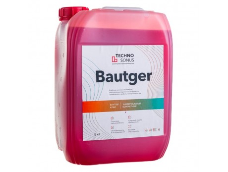 Клей ТехноСонус Баутгер (Bautger) канистра 10 л 8 кг