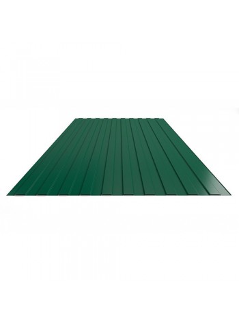 Профнастил лист С-20 цвет зеленый 1050x2000x0,35мм